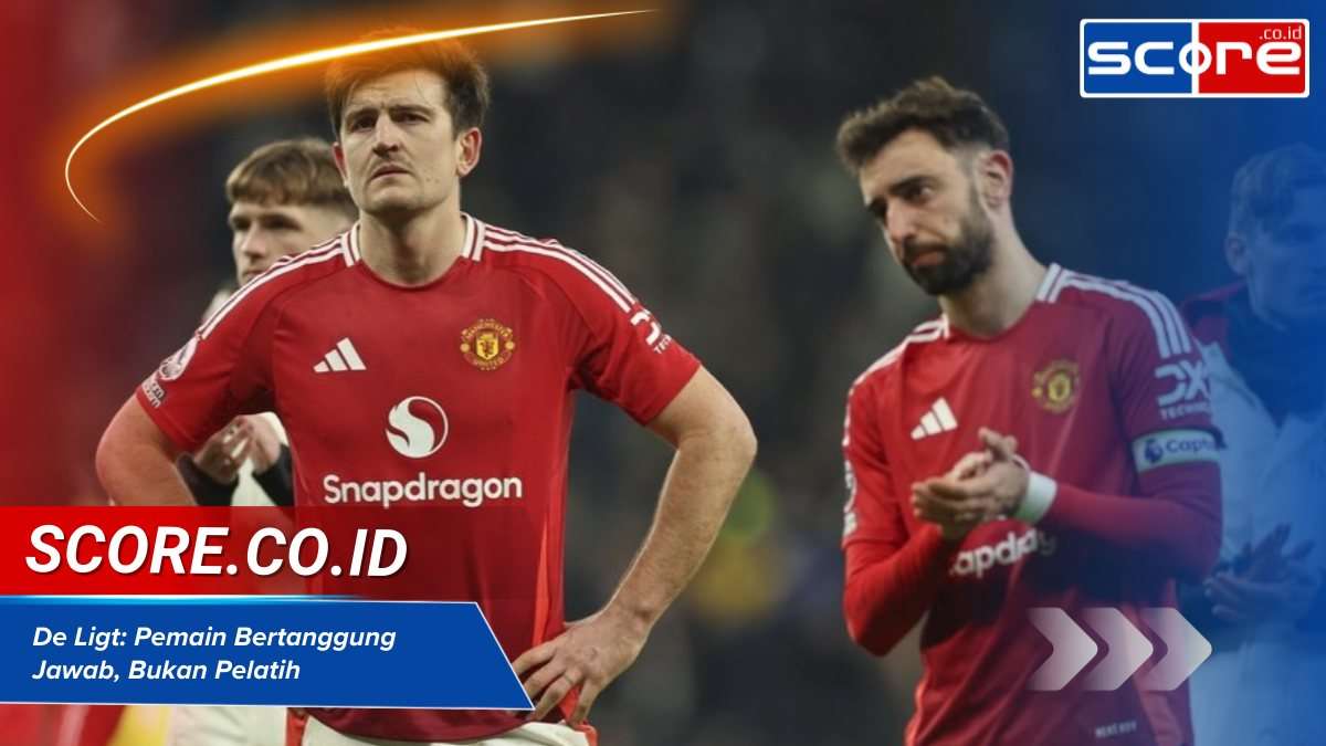 de ligt salahkan pemain