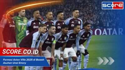 formasi aston villa 2025