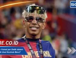 Gaji Lamine Yamal per Detik dalam Rupiah, Naik Usai Kontrak Baru?