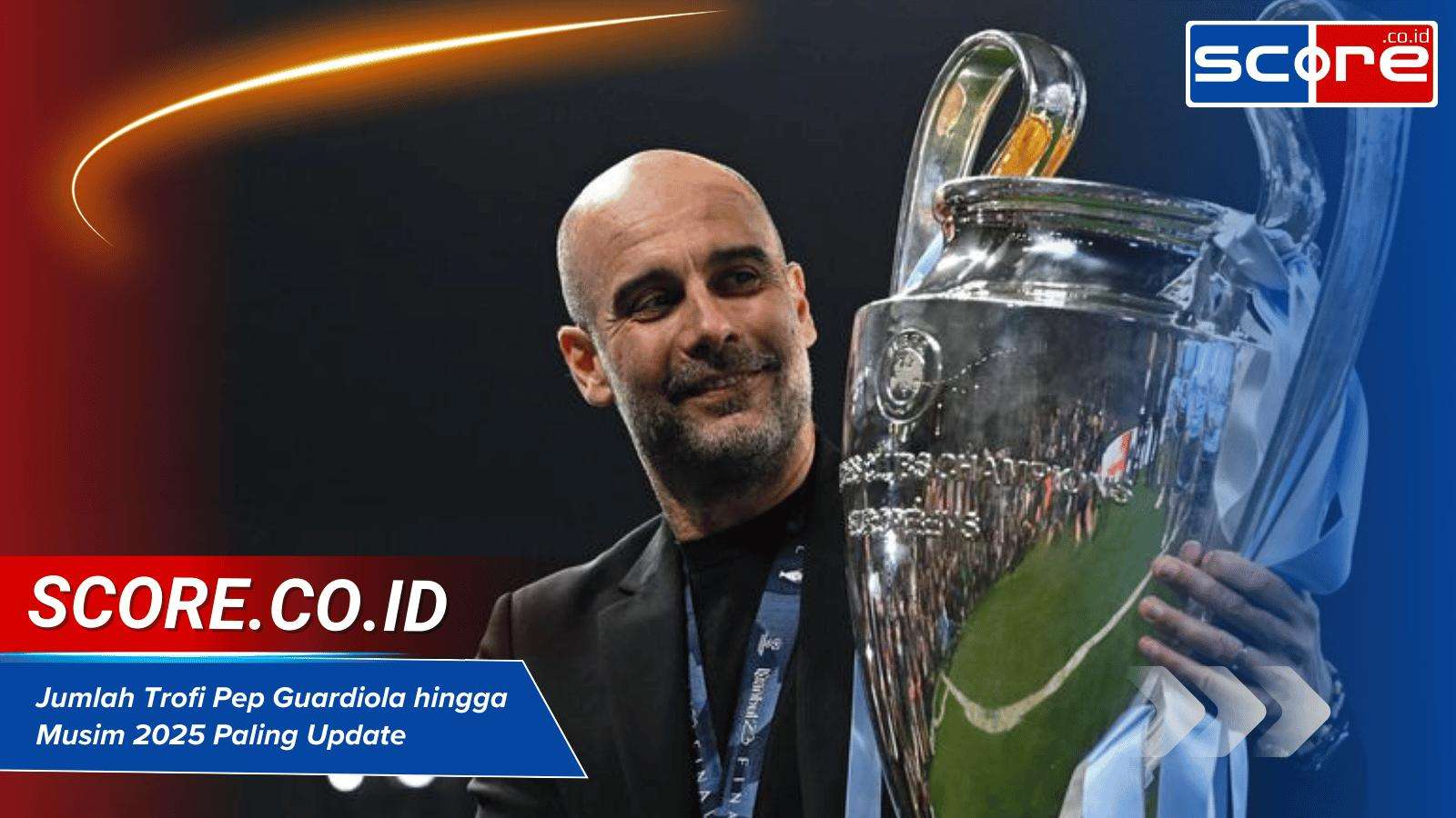 jumlah trofi pep guardiola
