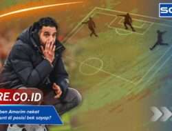 Kenapa Ruben Amorim nekat pasang Mount di posisi bek sayap?