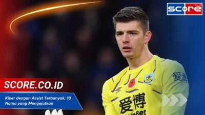 kiper dengan assist terbanyak