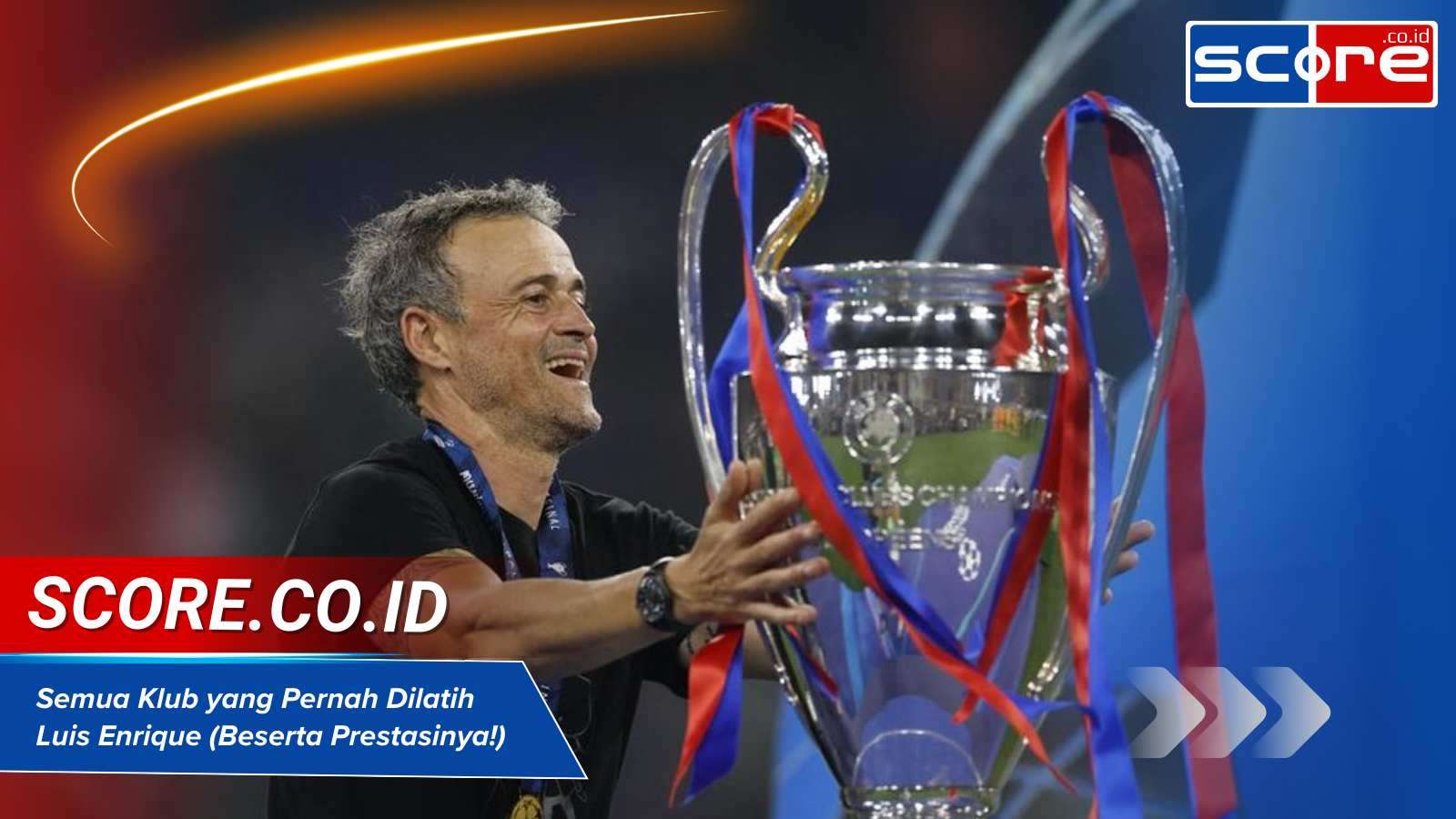 klub yang pernah dilatih luis enrique