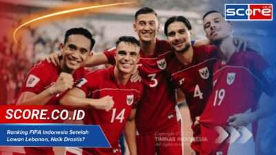 ranking fifa indonesia setelah lawan lebanon