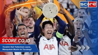 Terakhir Kali Tottenham Juara