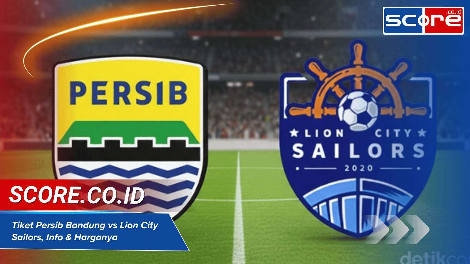 tiket persib bandung vs lion city