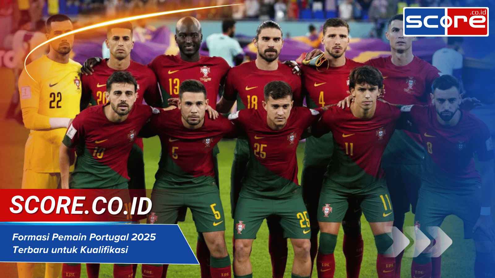 formasi pemain portugal 2025'