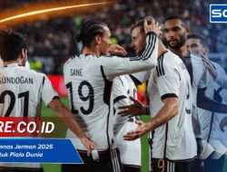 Formasi Timnas Jerman 2025 Terbaru untuk Piala Dunia