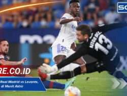 Hasil Akhir Real Madrid vs Levante, Ada Drama di Menit Akhir