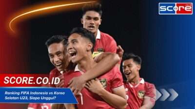 Ranking FIFA Indonesia vs Korea Selatan U23