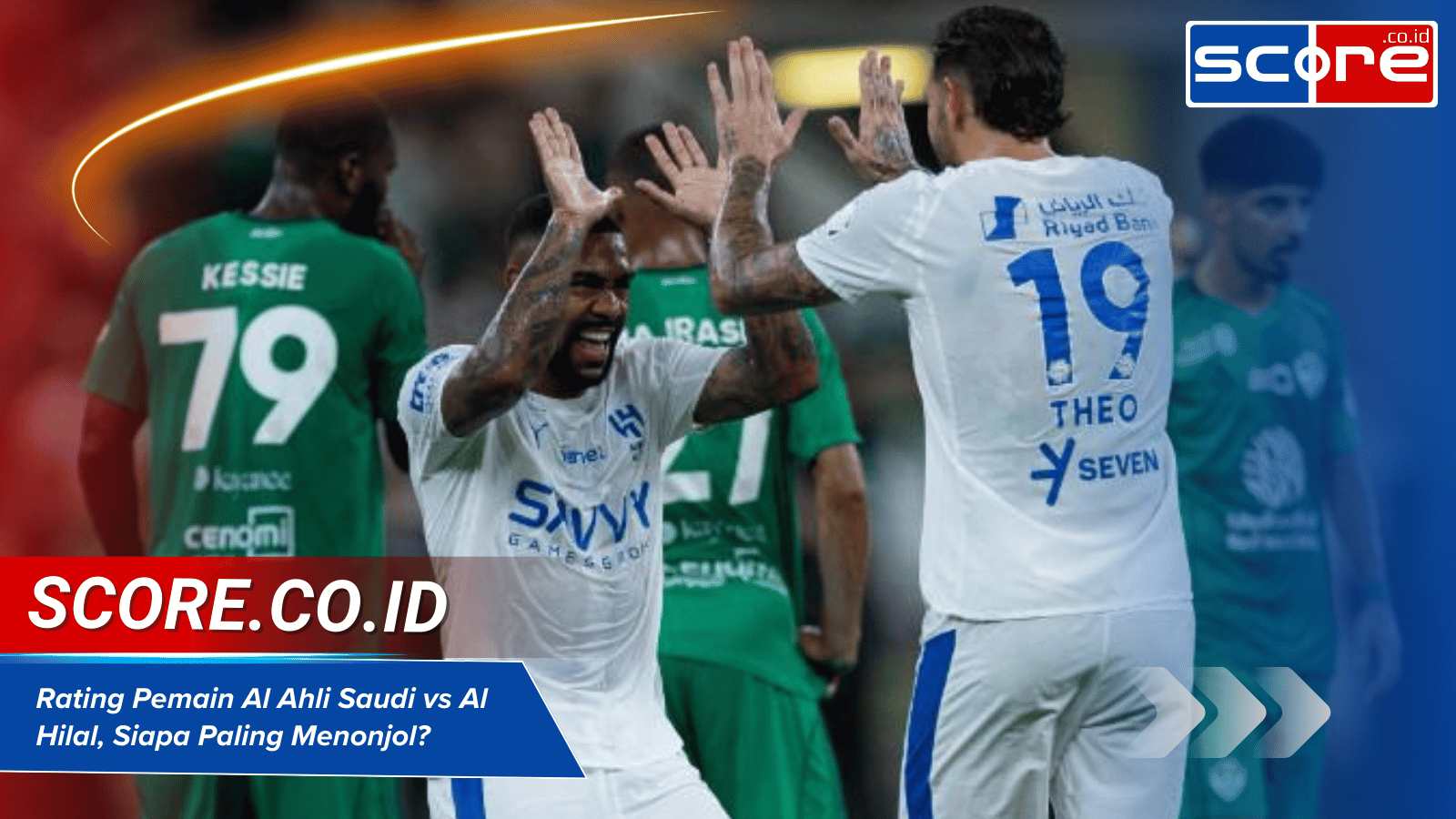 rating pemain al ahli saudi vs al hilal