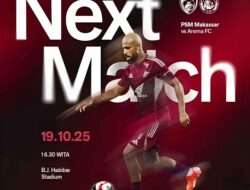 Prediksi Skor Arema vs PSM Makassar Jadi Pekan 9 Super League: Minggu 19 Oktober 2025