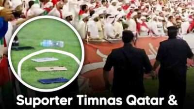 Suporter Qatar dan UAE Rusuh