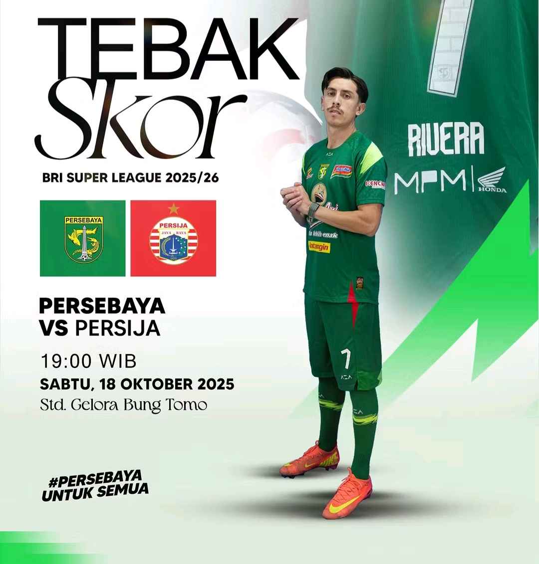 Prediksi Skor Persija vs Persebaya untuk 18 Oktober 2025