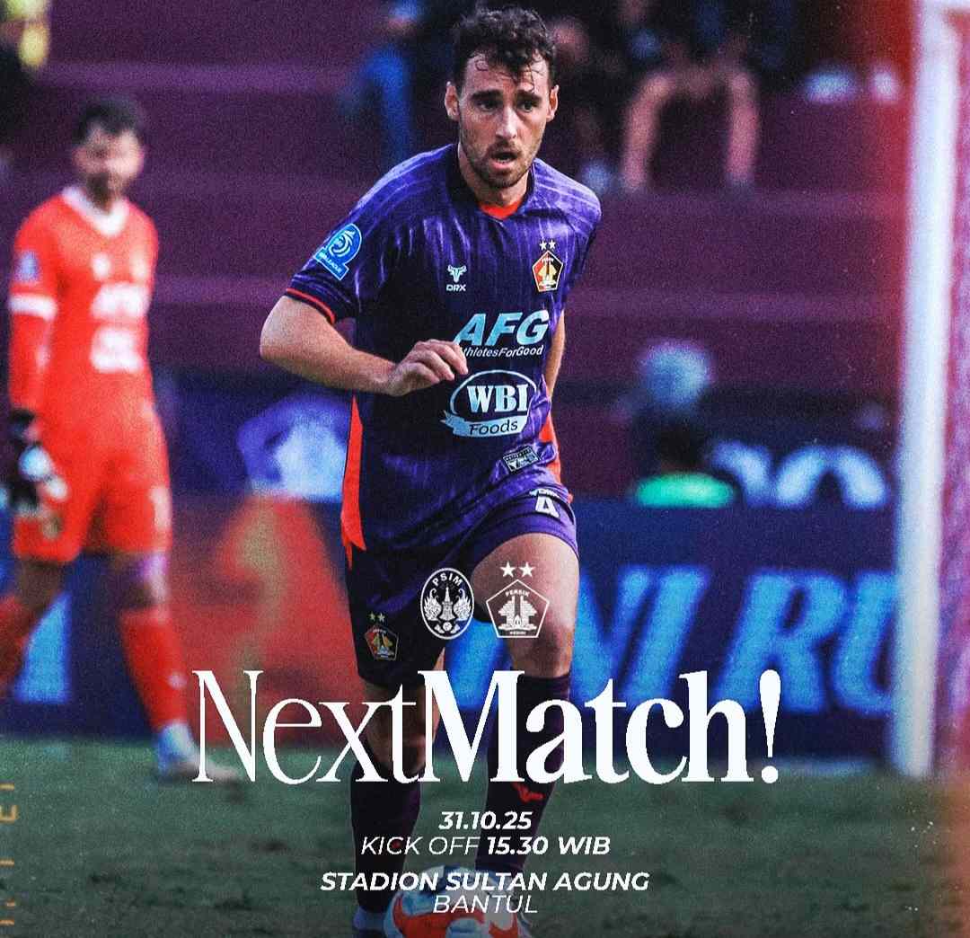 Prediksi Skor PSIM Jogja vs Persik Kediri 31 Oktober 2025