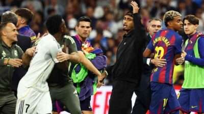 El Clasico Ricuh, Adu Mulut dan Hilang Kendali Tak Terhindarkan