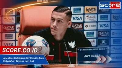 Jay Idzes Salahkan Diri Sendiri Atas Kekalahan Timnas