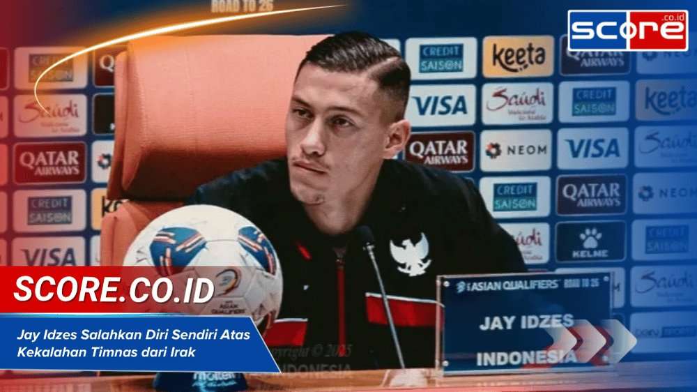 Jay Idzes Salahkan Diri Sendiri Atas Kekalahan Timnas