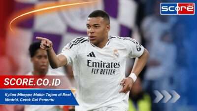 Kylian Mbappe Makin Tajam di Real Madrid, Cetak Gol Penentu dan Bikin Ancelotti Bilang Ini