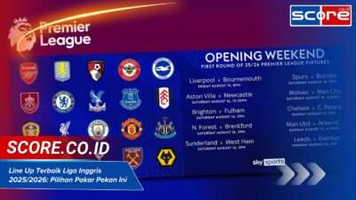 Line Up Terbaik Liga Inggris 2025/2026