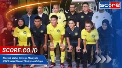 Market Value Timnas Malaysia 2025: Nilai Skuad Harimau Malaya Naik