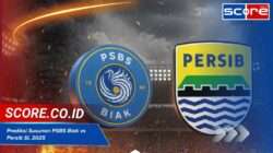 Susunan Pemain PSBS Biak Vs Persib