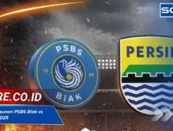 Prediksi Susunan Pemain PSBS Biak vs Persib Bandung Super League 2025