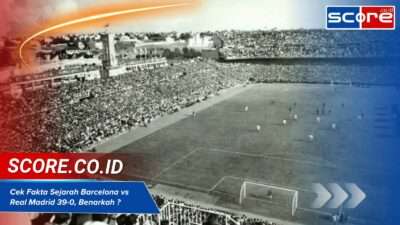 Sejarah Barcelona vs Real Madrid 39-0