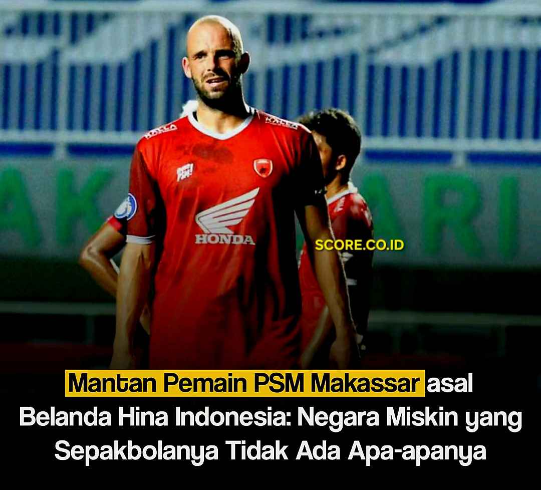 Pemain Belanda Menyesal Main di Indonesia