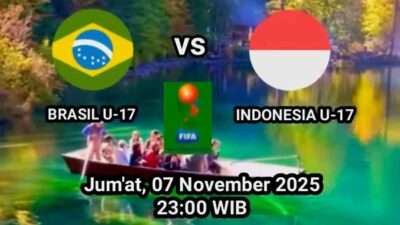 Prediksi Skor Indonesia U17 vs Brasil U17, H2H, dan Line Up untuk 7/11/2025