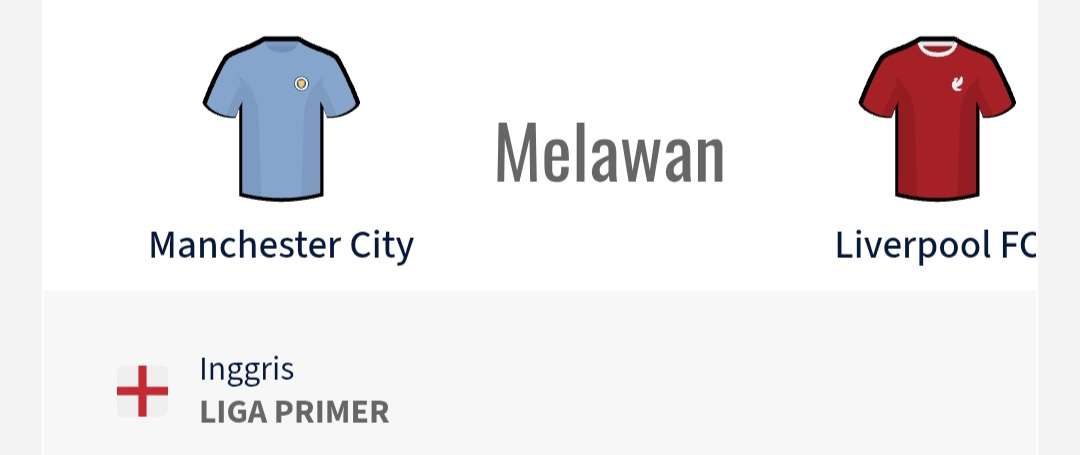 5 Pertemuan Terakhir City vs Liverpool Jelang Big Match