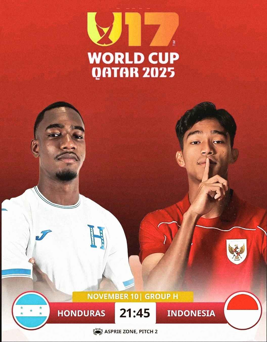 Indonesia U17 Wajib Menang Lawan Honduras U17 Malam Ini