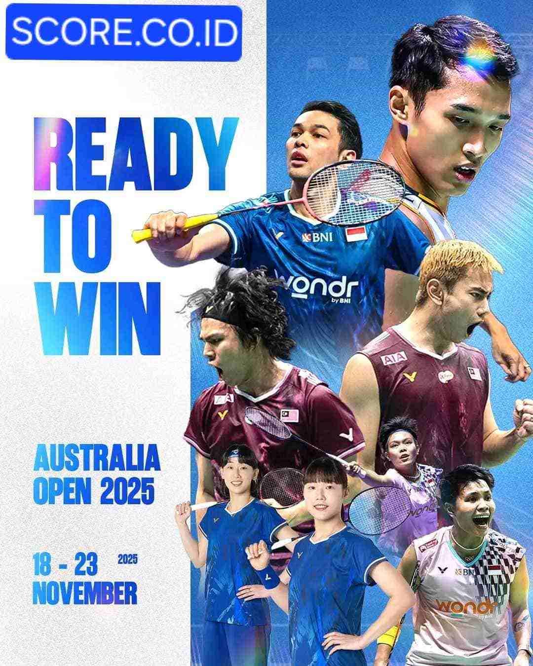 Jadwal Australia Open 2025, Hadiah dan Link Live Streaming Lengkap