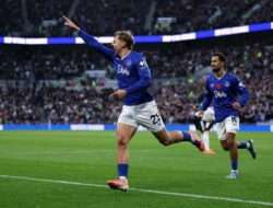 Hasil Pertandingan Everton vs Fulham, Skor Akhir 2-0