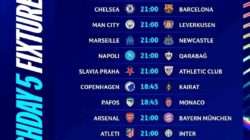 Jadwal UCL Malam Ini