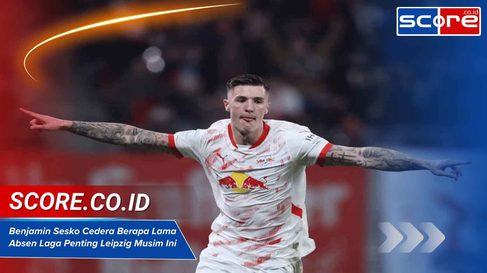 Benjamin Sesko Cedera Berapa Lama Absen Laga Penting Leipzig Musim Ini