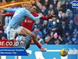 Head to Head 5 Pertemuan Terakhir Liverpool vs Manchester City (Update)