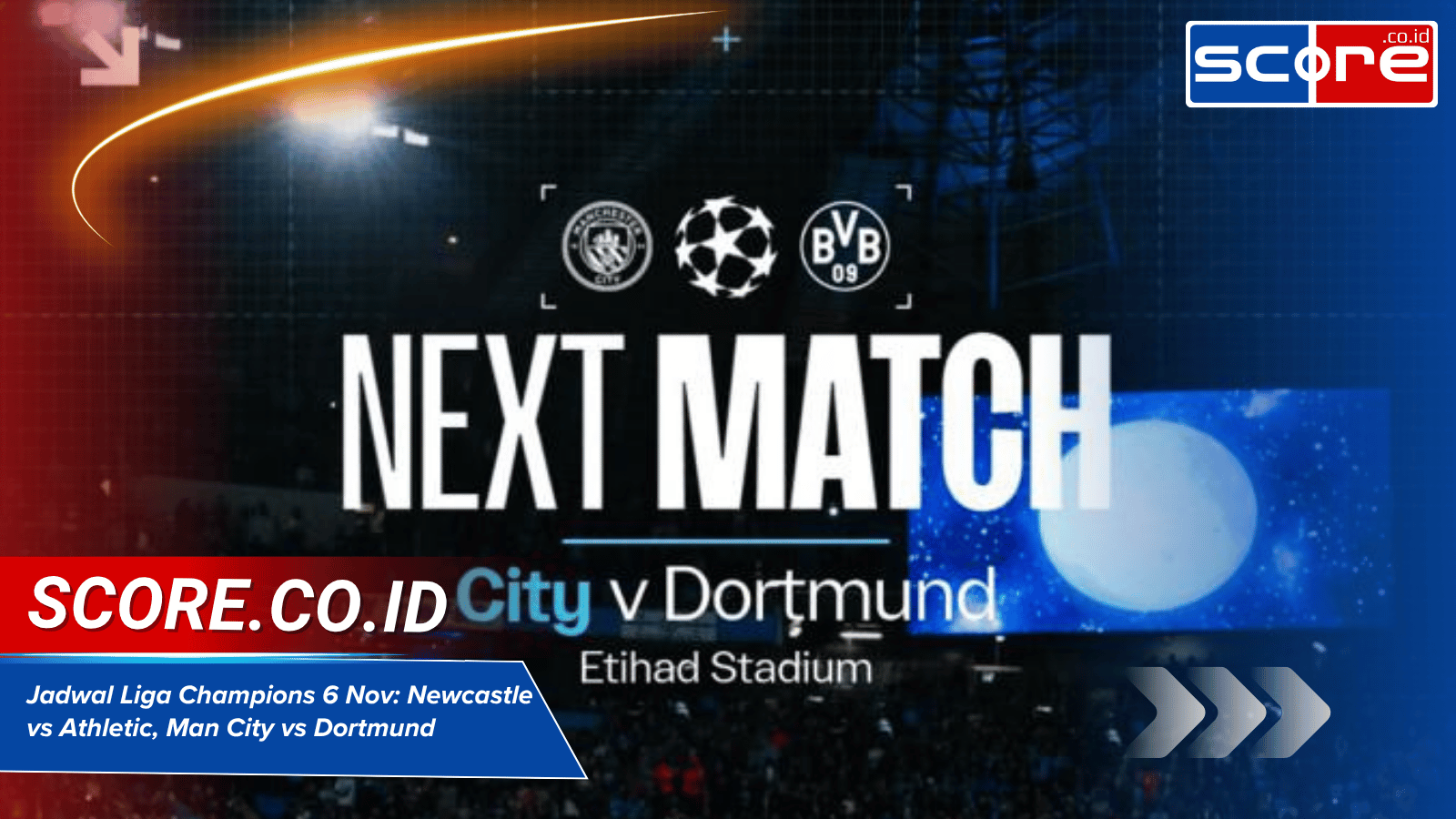 Jadwal Liga Champions Kamis 6 November 2025