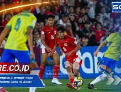 Klasmen Peringkat 3 Terbaik Piala Dunia U-17 Update Lolos 16 Besar