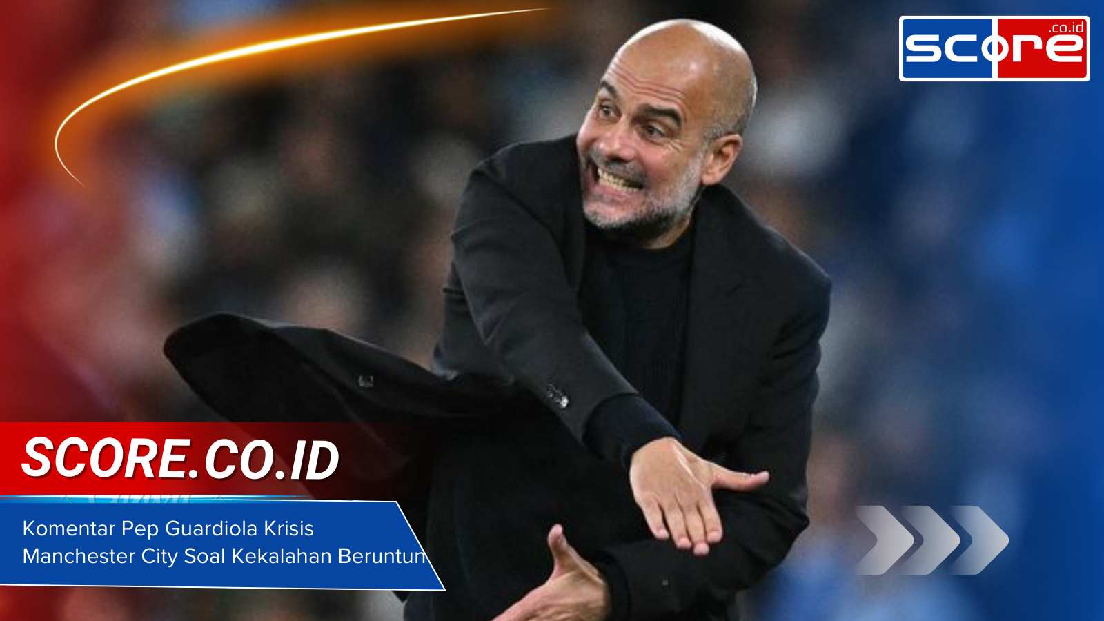 Komentar Pep Guardiola Krisis Manchester City Soal Kekalahan Beruntun