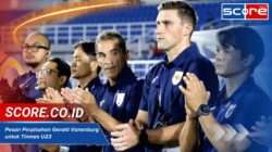 Pesan Haru Gerald Vanenburg, Mantan Pelatih Timnas U23 Ucap Perpisahan Pesan Haru Gerald Vanenburg