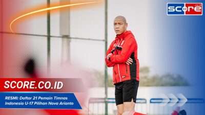 RESMI: Daftar 21 Pemain Timnas Indonesia U-17 Pilihan Nova Arianto