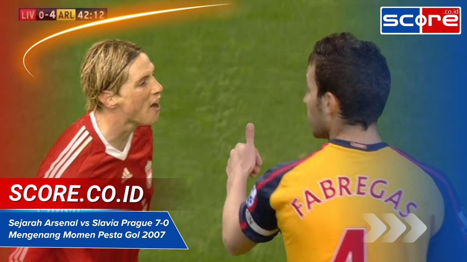 Sejarah Arsenal vs Slavia Prague 7-0 Mengenang Momen Pesta Gol 2007