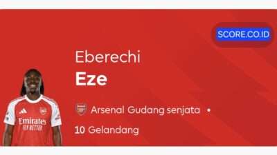 Statistik Eberechi Eze yang Mengejutkan: Dari Pemain Tarkam Kini Jadi Superstar Arsenal Statistik Eberechi Eze yang Mengejutkan