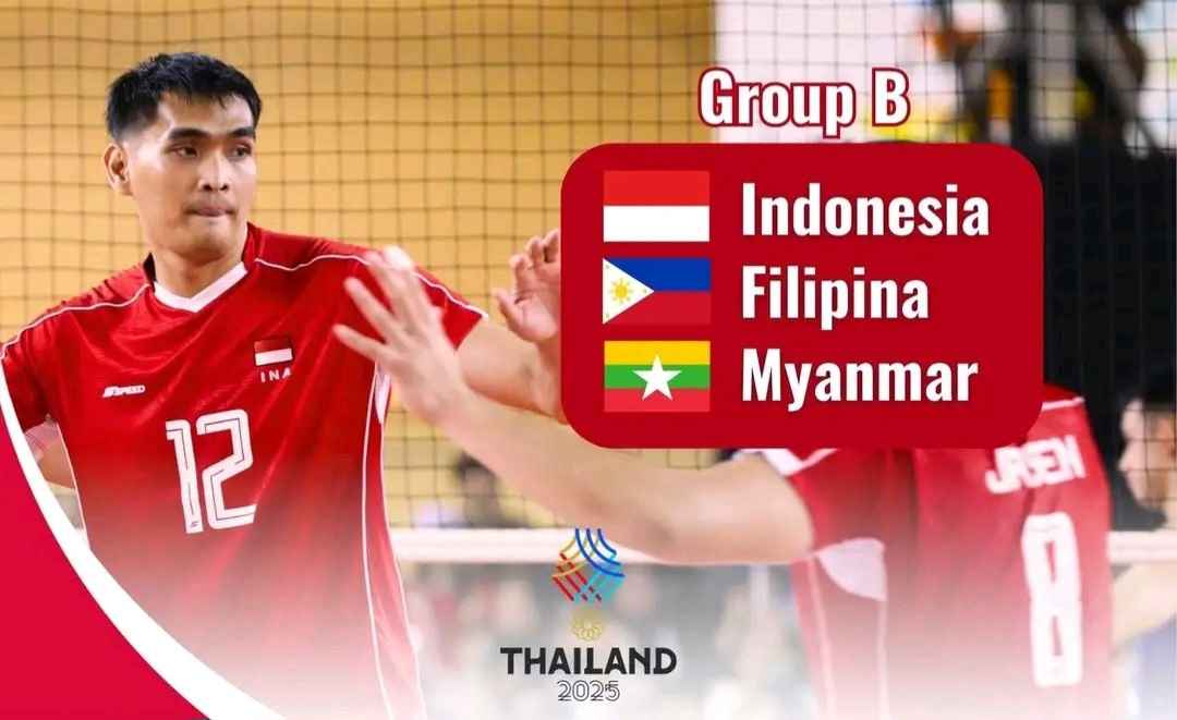 Daftar Pemain Voli Putra Indonesia di Sea Games 2025