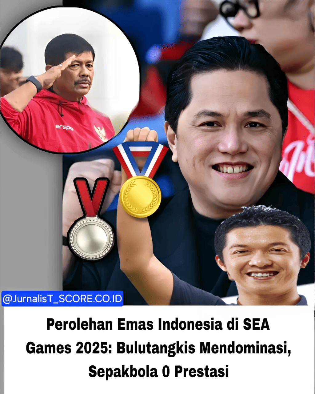 Perolehan Emas Indonesia di SEA Games 2025