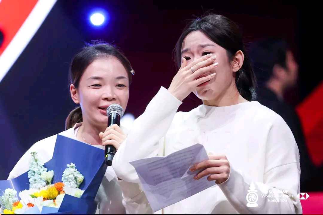 Acara perpisahan saat Chen Qingchen resmi pensiun