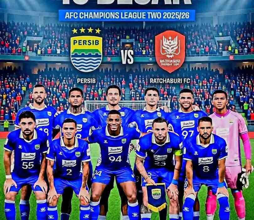 Jadwal Persib vs Ratchaburi 16 Besar ACL Februari 2026: Dikepung Raksasa 1 Tim Berbahaya Ini