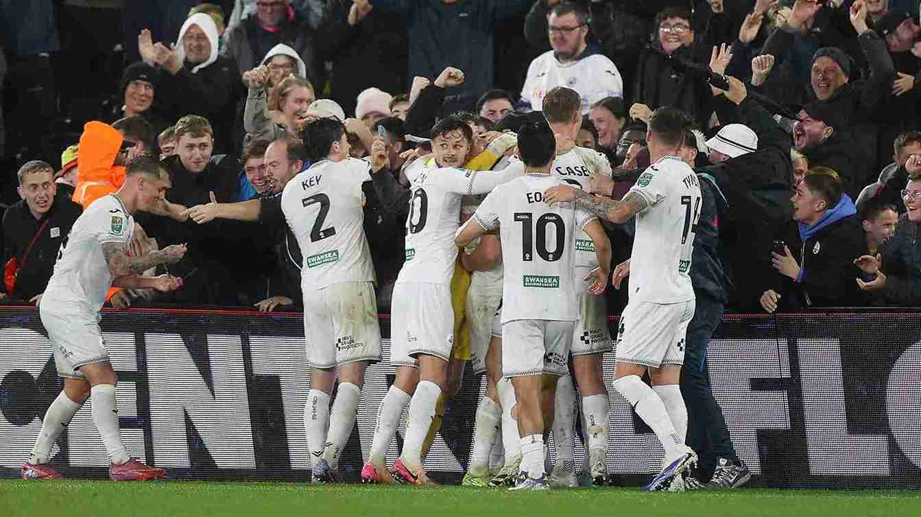 Prediksi Skor Swansea vs Wrexham 20 Desember 2025