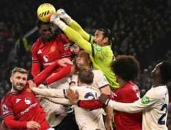 Hasil Pertandingan MU vs Bournemouth 4-4: Drama 8 Gol Tanpa Hasil